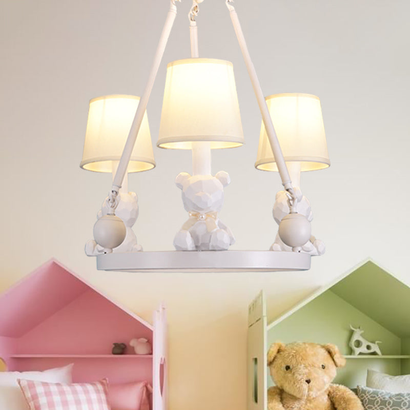 Nordic Hanging Light Fixtures with Tapered Shade Chandelier - Rebooters