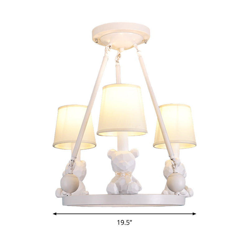 Nordic Hanging Light Fixtures with Tapered Shade Chandelier - Rebooters
