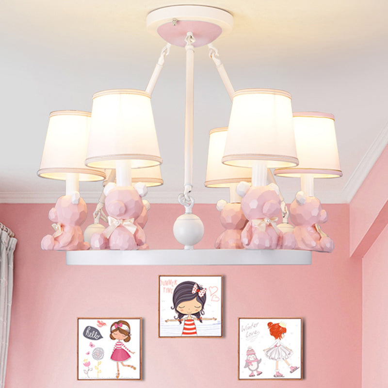 Nordic Hanging Light Fixtures with Tapered Shade Chandelier - Rebooters