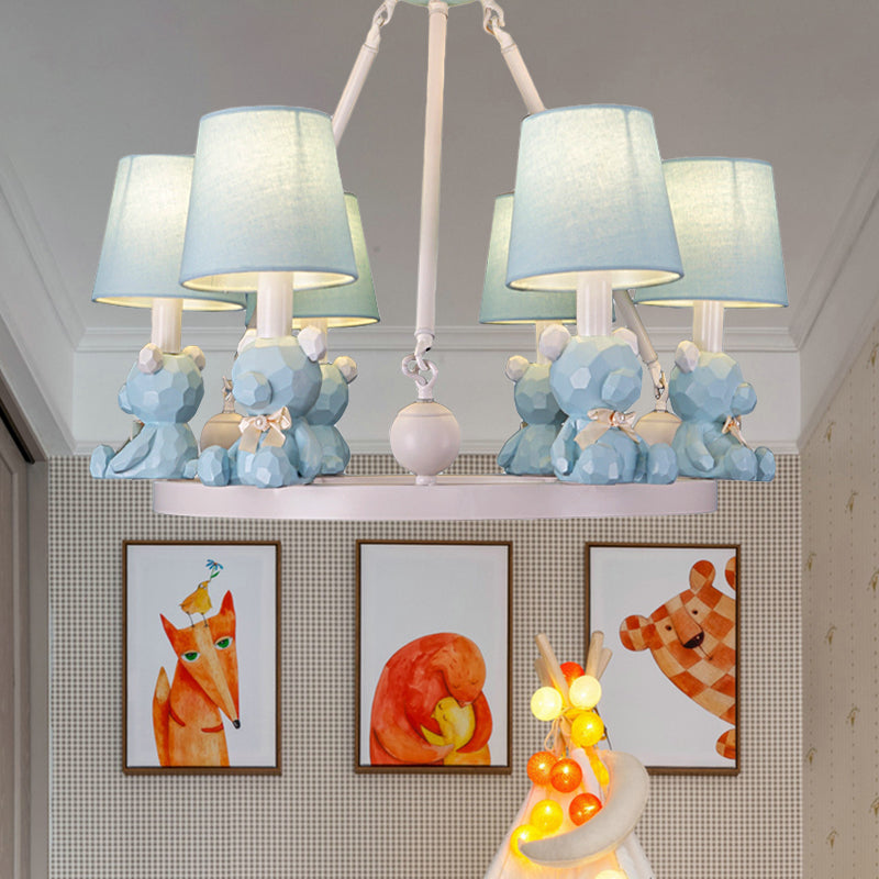 Nordic Hanging Light Fixtures with Tapered Shade Chandelier - Rebooters