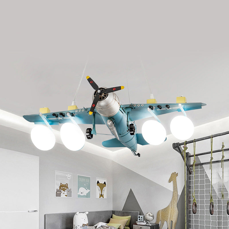 Fighter Plane Living Room Hanging Lights Metal Modern Fixtures - Rebooters
