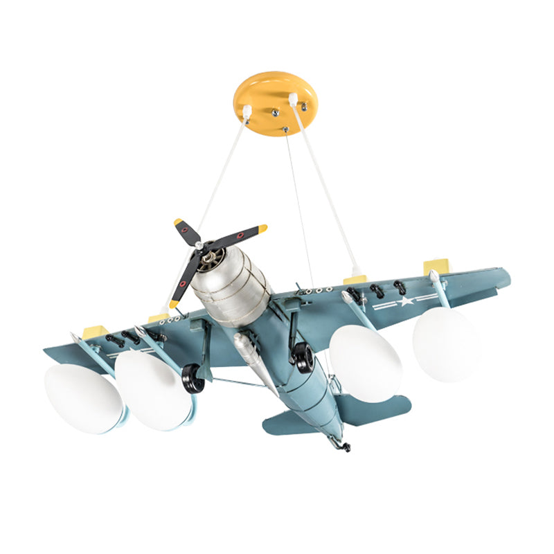 Fighter Plane Living Room Hanging Lights Metal Modern Fixtures - Rebooters