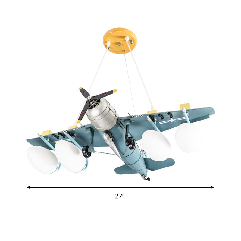 Fighter Plane Living Room Hanging Lights Metal Modern Fixtures - Rebooters