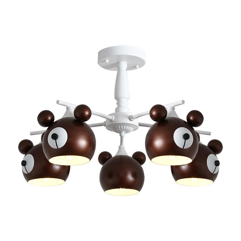 Nordic Mouse Pendant Lights 5/6 Lights Metal Hanging Lamp - Rebooters