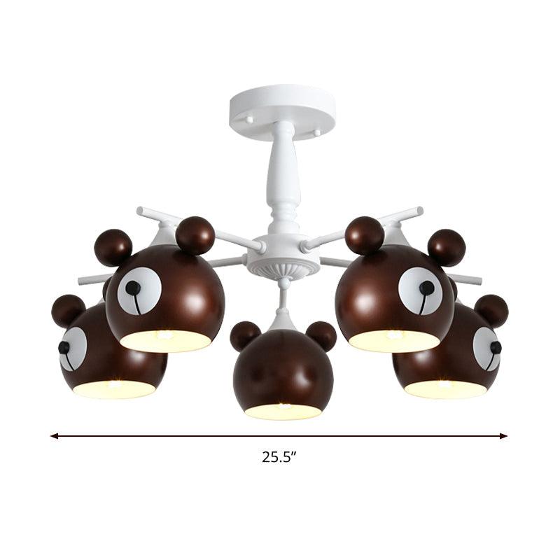 Nordic Mouse Pendant Lights 5/6 Lights Metal Hanging Lamp - Rebooters