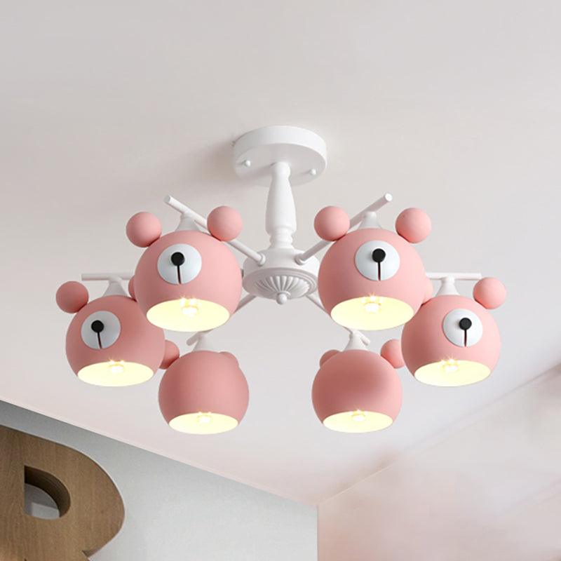 Nordic Mouse Pendant Lights 5/6 Lights Metal Hanging Lamp - Rebooters