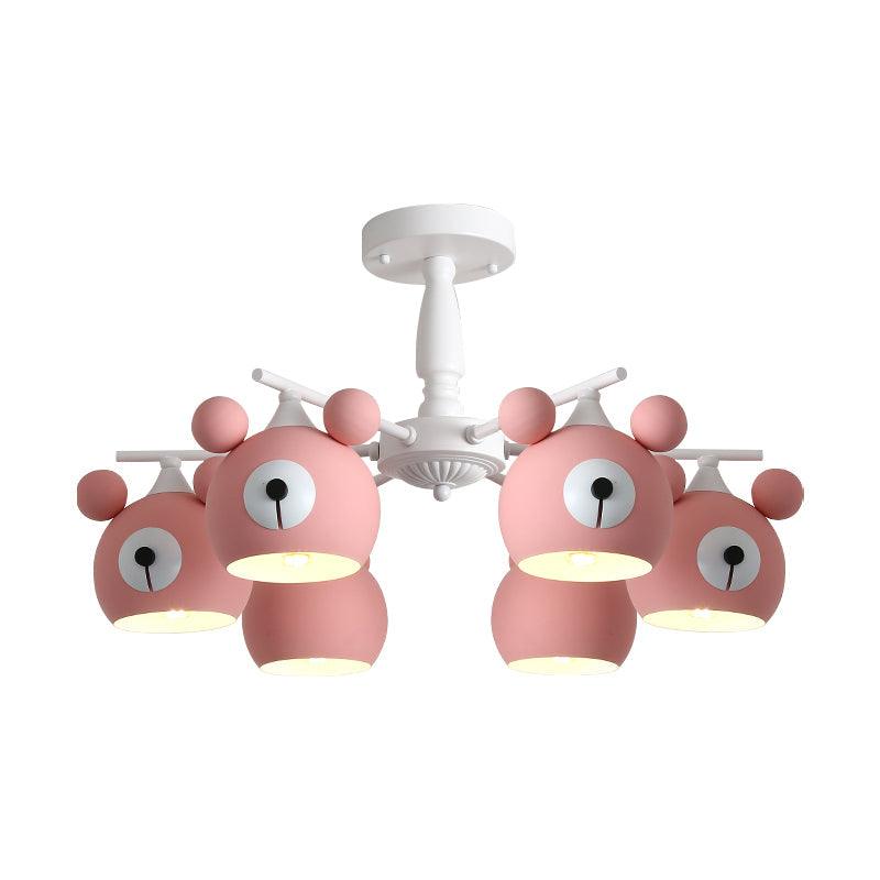 Nordic Mouse Pendant Lights 5/6 Lights Metal Hanging Lamp - Rebooters