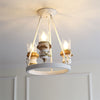 Resin King Hanging Light Cartoon Chandelier for Kids Room - Rebooters