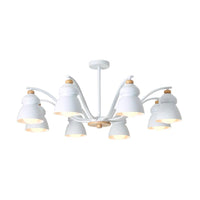 Bedroom Gourd Pendant Chandelier Lamp Metal Modern Design - Rebooters