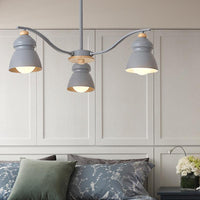 Bedroom Gourd Pendant Chandelier Lamp Metal Modern Design - Rebooters