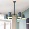Bell Shade Living Room Hanging Lighting Iron Modern Fashion Pendant Chandelier - Rebooters