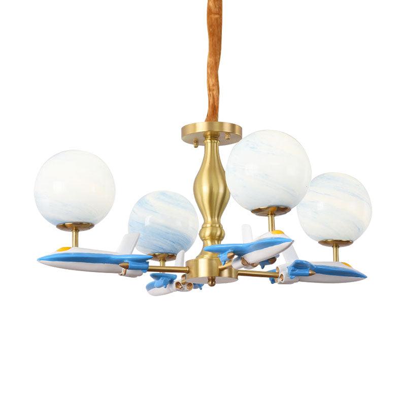 Airplane Kid Bedroom Hanging Lights Metal Cartoon Pendant - Rebooters