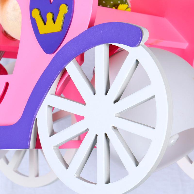 Cartoon Bear Hanging Pendant Lights for Girls Bedroom Decor - Rebooters