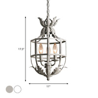 3 Heads Chandelier Lamp Classic Living Room Pendant Lighting - Rebooters