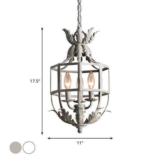 3 Heads Chandelier Lamp Classic Living Room Pendant Lighting - Rebooters