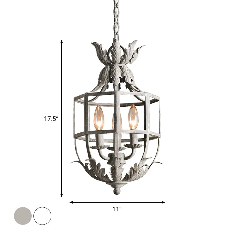 3 Heads Chandelier Lamp Classic Living Room Pendant Lighting - Rebooters