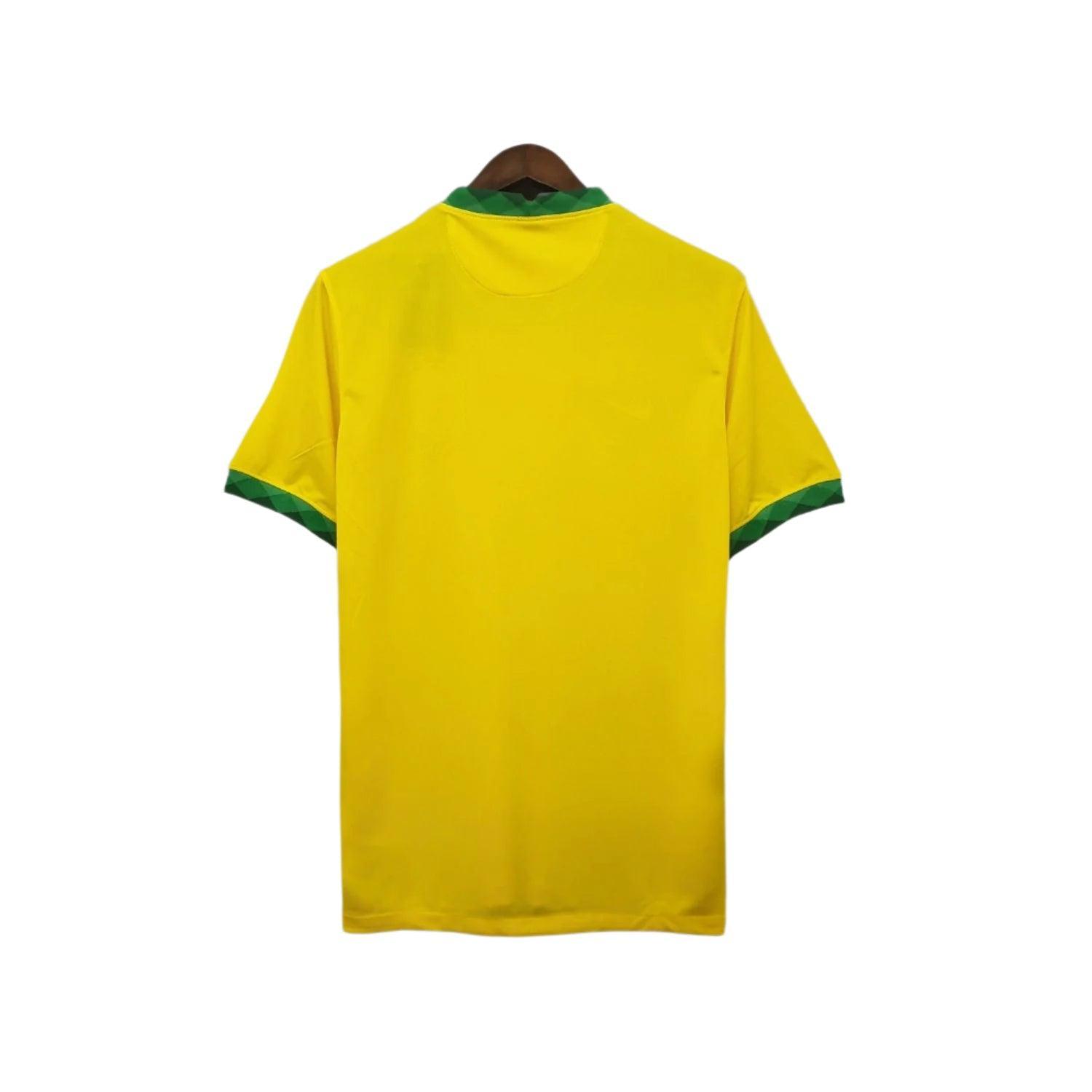 2020 Brazil Home Kit Premium Quality Customizable Jersey - Rebooters