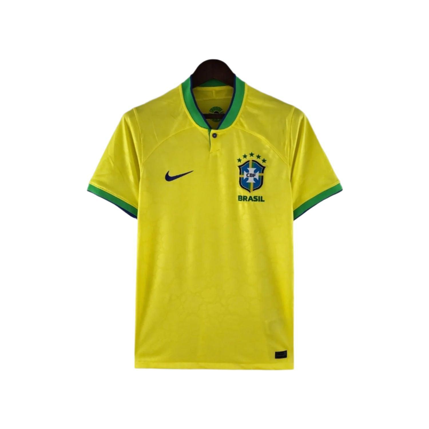 2022 Brazil Home Kit - Premium Quality Soccer Jersey - Rebooters