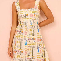 Harriet Timeless Square Neck Maxi Dress with Feminine Flare Silhouette for Elegant Style Rebooters Maxi Women's Dresses