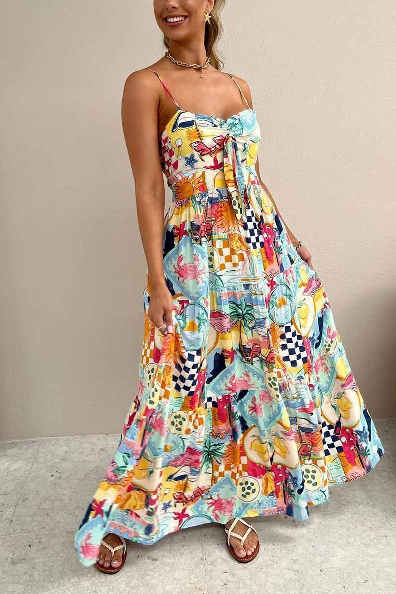 Isabella Elegant Sleeveless Maxi Dress with Flowing Silhouette for Summer Rebooters Maxi Women's Dresses