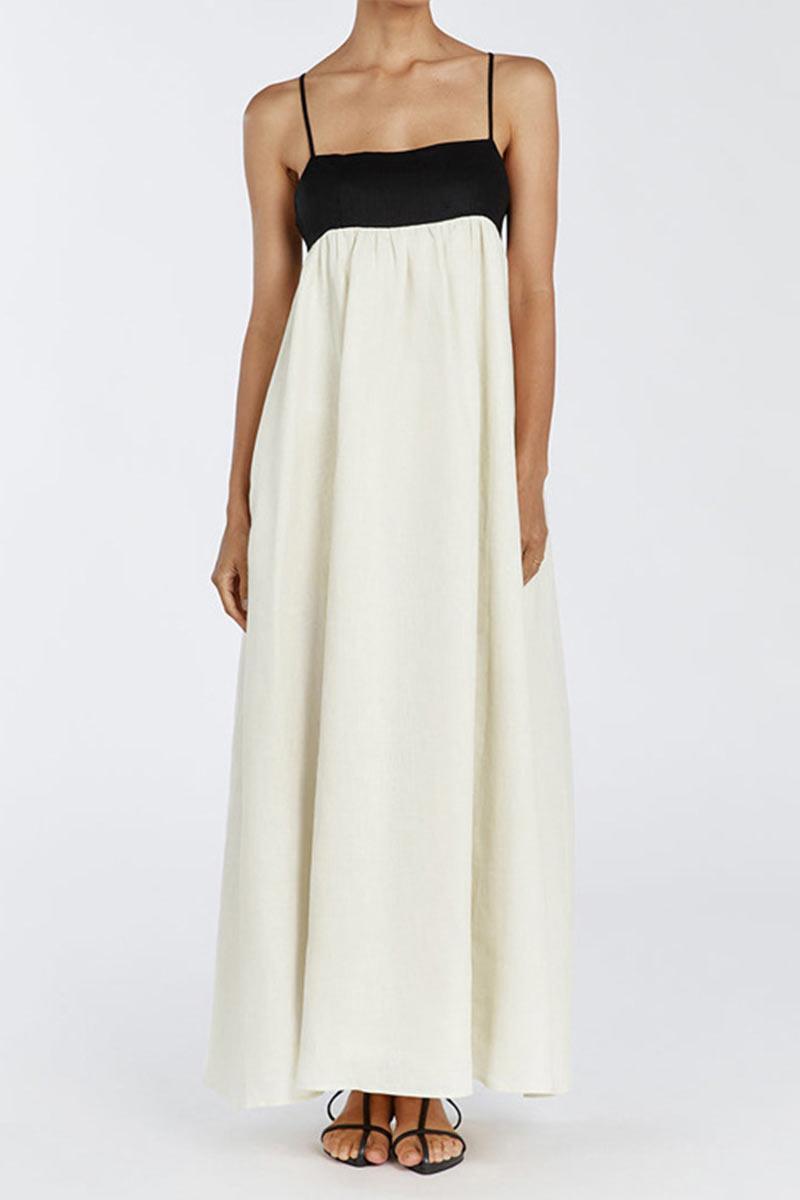 Lilah Lightweight Sleeveless Maxi Dress With High Bust Fit - Rebooters -Women's Dresses