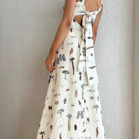 Clara Vibrant Summer Print Maxi Dress for Effortless Style Rebooters Maxi Women's Dresses