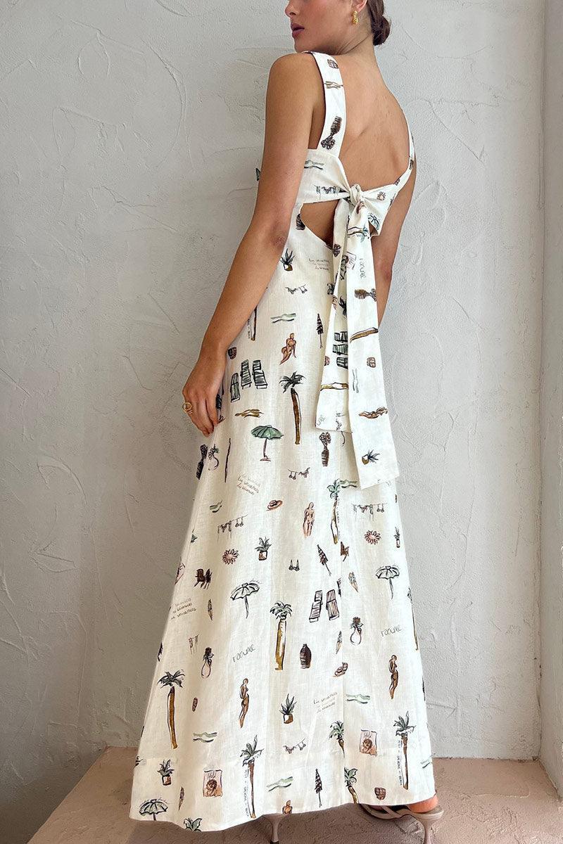 Clara Vibrant Summer Print Maxi Dress for Effortless Style Rebooters Maxi Women's Dresses
