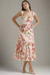 Maisie Sleeveless Maxi Dress with Floral Print and Elegant Flow - Rebooters -Women's Dresses