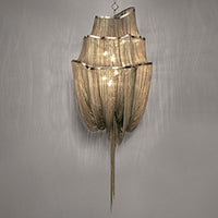 Aluminum Flow Chandelier Lighting Contemporary LED Pendant Light - Rebooters