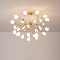 Acrylic Branch Pendant Chandelier Minimalist LED Ceiling Light - Rebooters