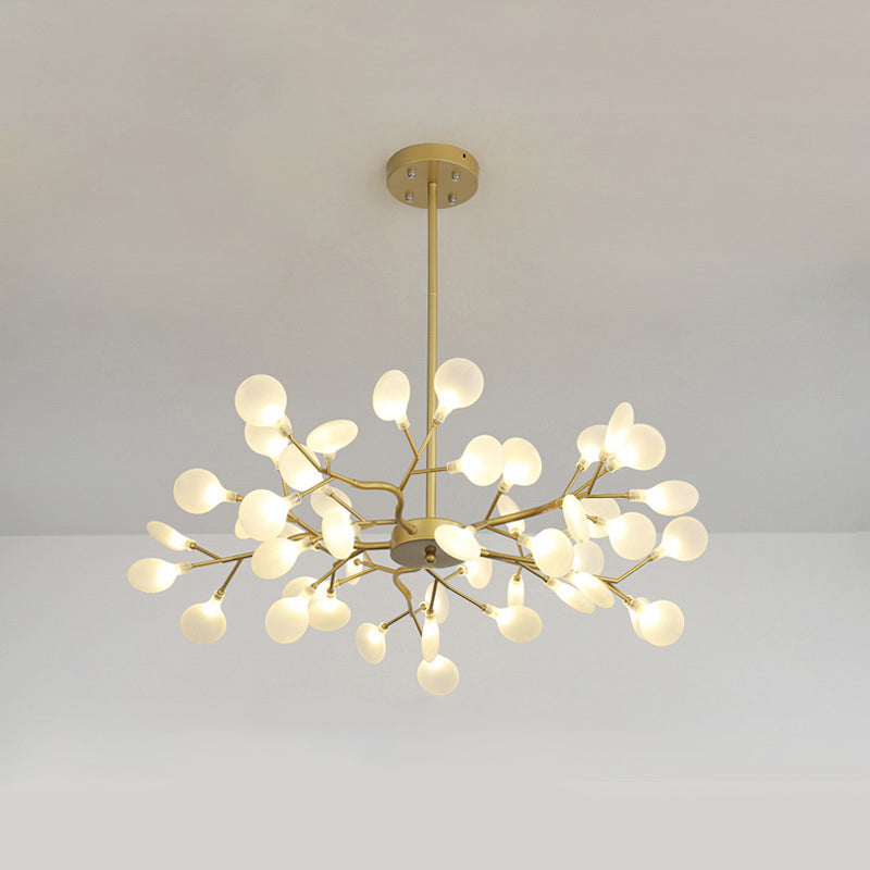 Modern Branch-Like Wireframe Chandelier LED Hanging Light - Rebooters
