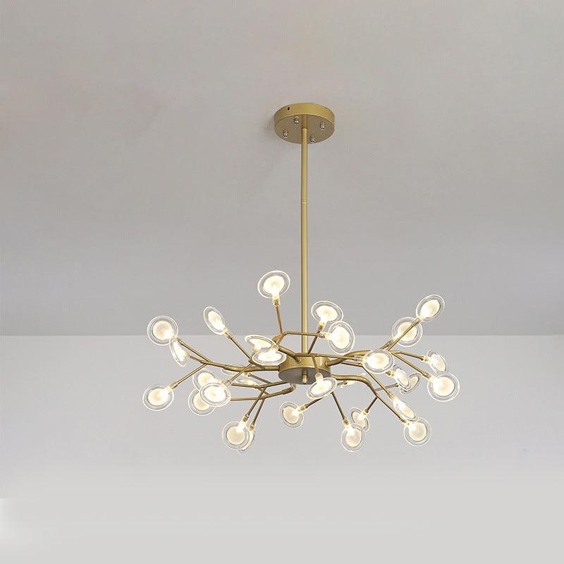 Modern Branch-Like Wireframe Chandelier LED Hanging Light - Rebooters