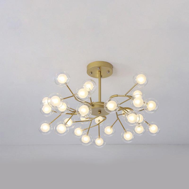 Modern Branch-Like Wireframe Chandelier LED Hanging Light - Rebooters