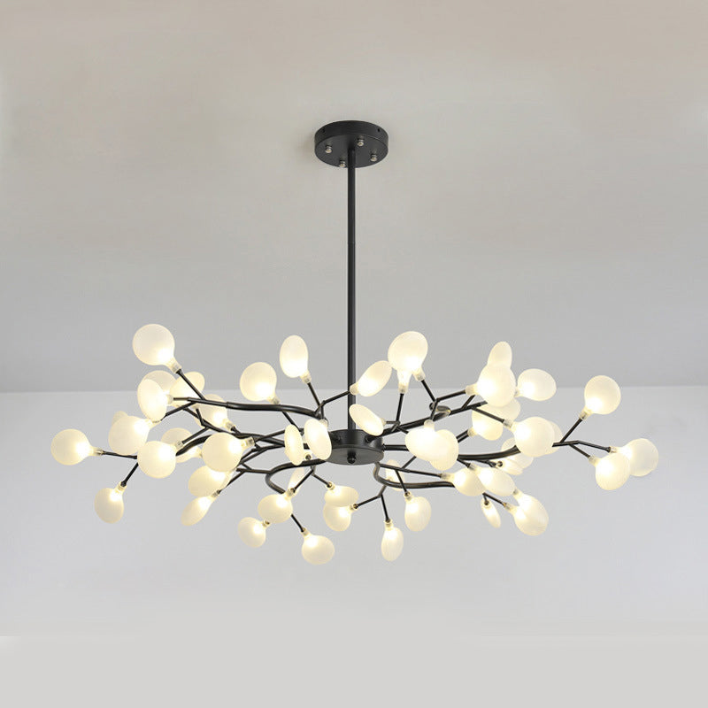 Modern Branch-Like Wireframe Chandelier LED Hanging Light - Rebooters