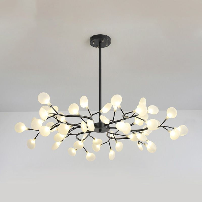 Modern Branch-Like Wireframe Chandelier LED Hanging Light - Rebooters