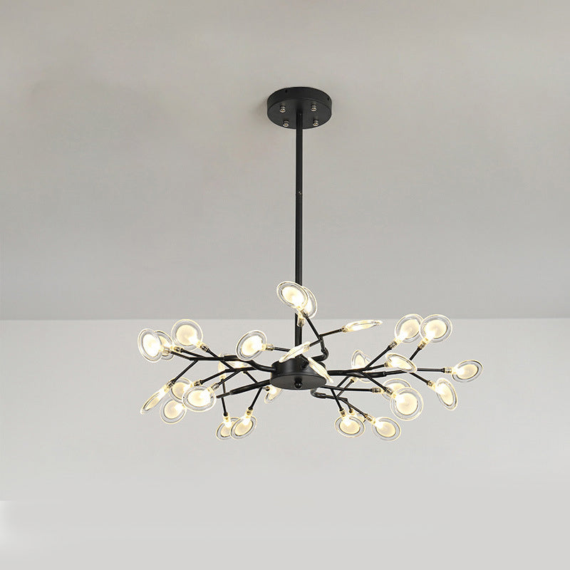 Modern Branch-Like Wireframe Chandelier LED Hanging Light - Rebooters