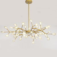 Acrylic Firefly LED Drop Pendant Chandelier for Living Room - Rebooters