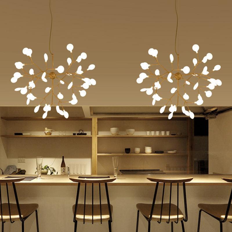 Acrylic Firefly Suspension Lighting Modern LED Chandelier Lamp - Rebooters
