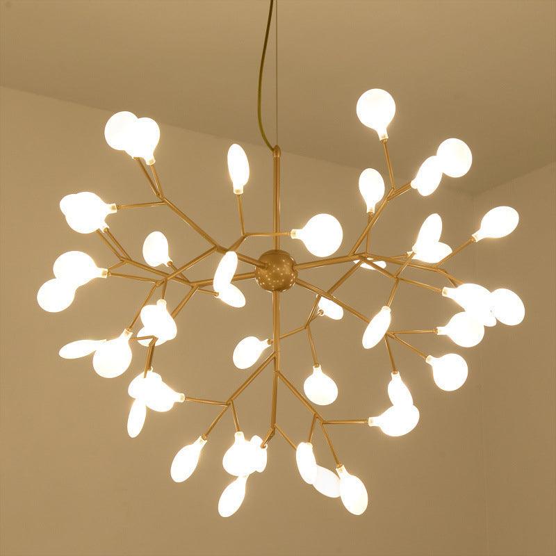 Acrylic Firefly Suspension Lighting Modern LED Chandelier Lamp - Rebooters