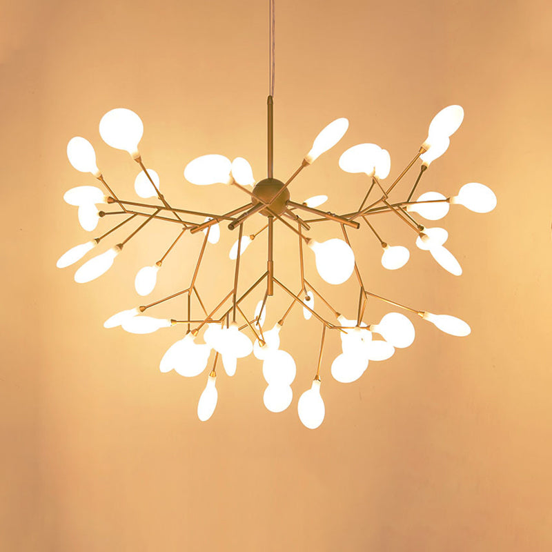 Firefly Chandelier Light Fixture Minimalist LED Acrylic Lighting - Rebooters