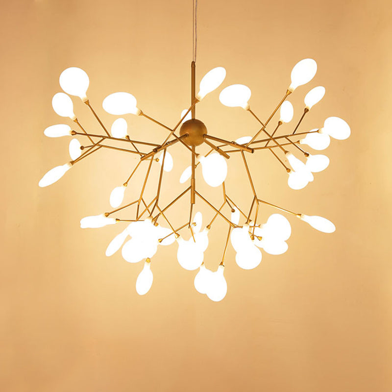 Firefly Chandelier Light Fixture Minimalist LED Acrylic Lighting - Rebooters