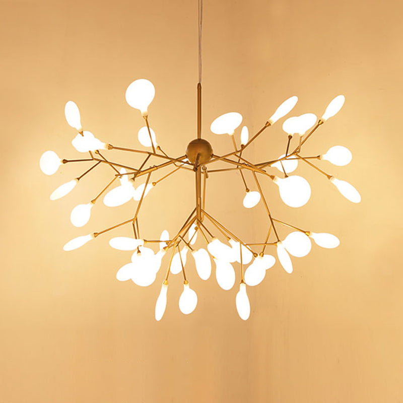 Firefly Chandelier Light Fixture Minimalist LED Acrylic Lighting - Rebooters