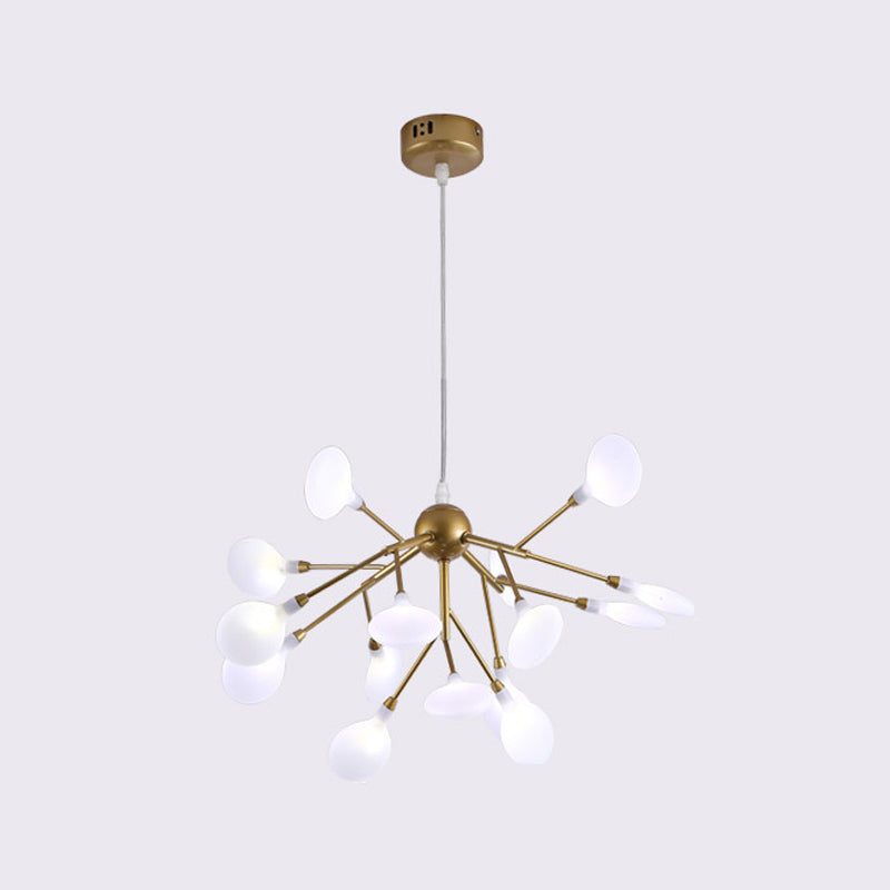 Firefly Chandelier Light Fixture Minimalist LED Acrylic Lighting - Rebooters