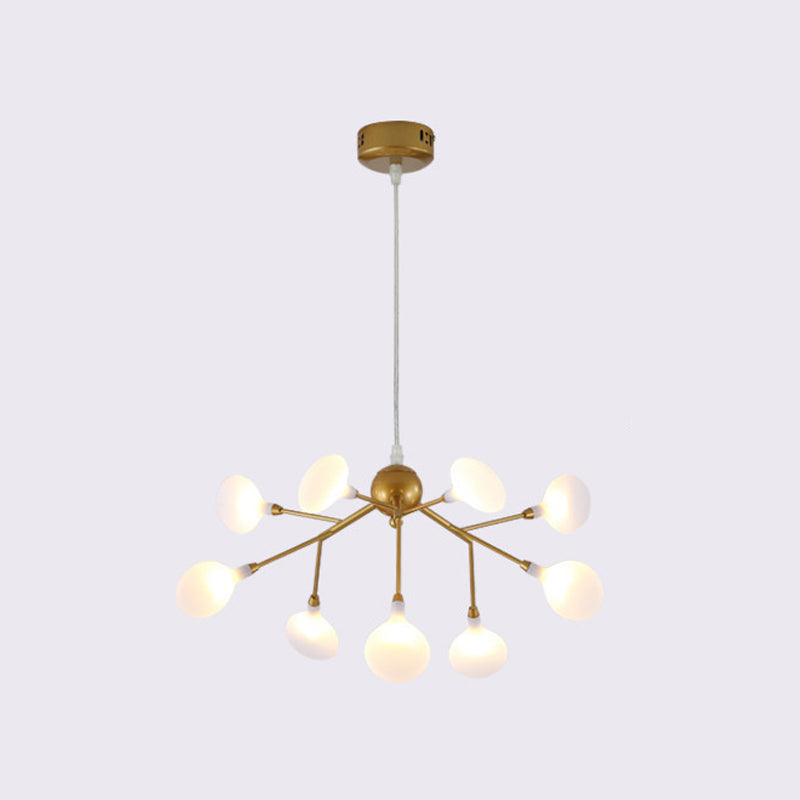 Firefly Chandelier Light Fixture Minimalist LED Acrylic Lighting - Rebooters