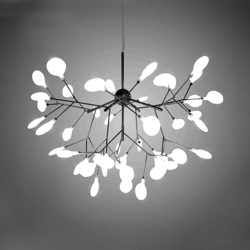 Firefly Chandelier Light Fixture Minimalist LED Acrylic Lighting - Rebooters