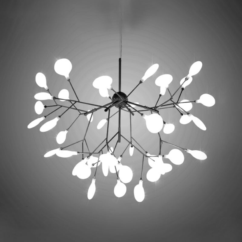 Firefly Chandelier Light Fixture Minimalist LED Acrylic Lighting - Rebooters