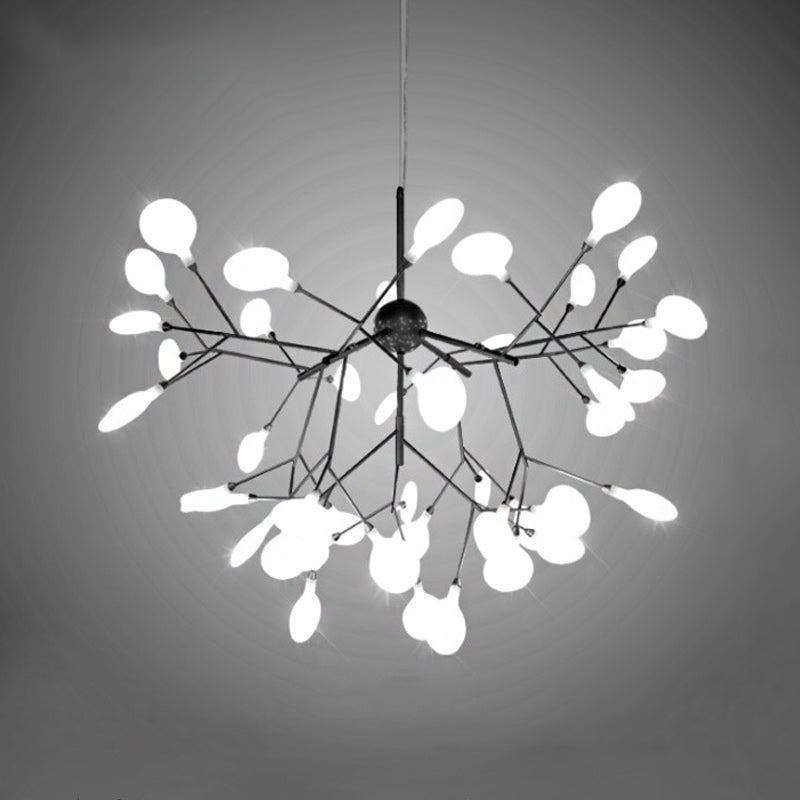 Firefly Chandelier Light Fixture Minimalist LED Acrylic Lighting - Rebooters