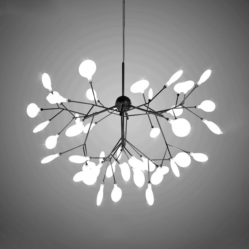 Firefly Chandelier Light Fixture Minimalist LED Acrylic Lighting - Rebooters