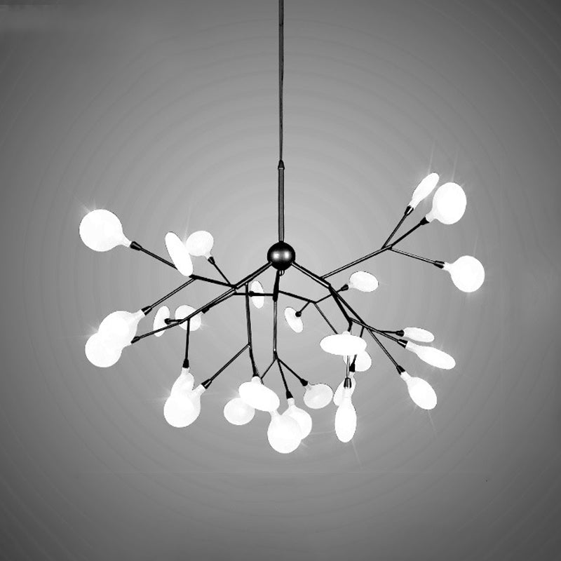 Firefly Chandelier Light Fixture Minimalist LED Acrylic Lighting - Rebooters