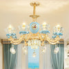 Clear Glass Bowl Chandelier Light Modernist Pendant Fixture - Rebooters